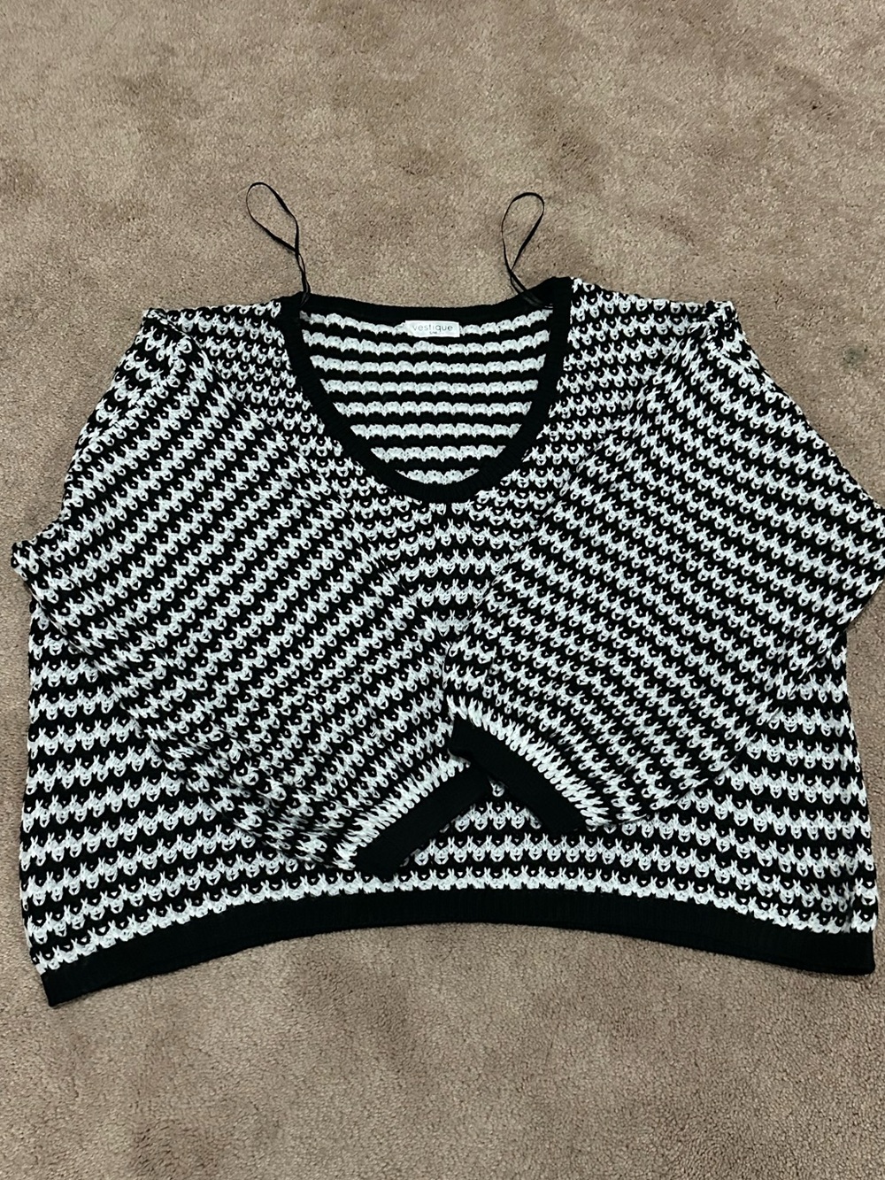 Black & White Sweater
